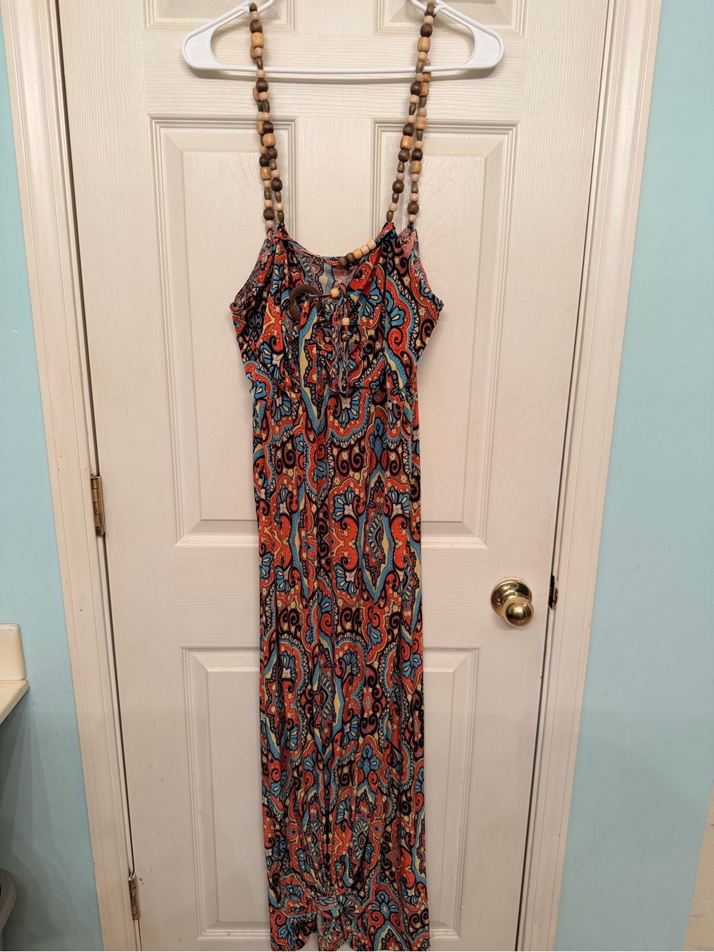 Just Love Multicolor Boho Print Maxi Dress
